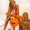 Halloween Series Cute Pumpkin Bell Keychain, Friendship & Couple Pendant, Holiday Gift, Bag Charm Accessory Halloween Accessories Teachers Day