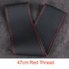 42cm 45cm 47cm 50cm Truck Bus Van Car Steering Wheel Cover DIY Leather Steering Wheel Cover Anti Slip Breathable Car Accessories