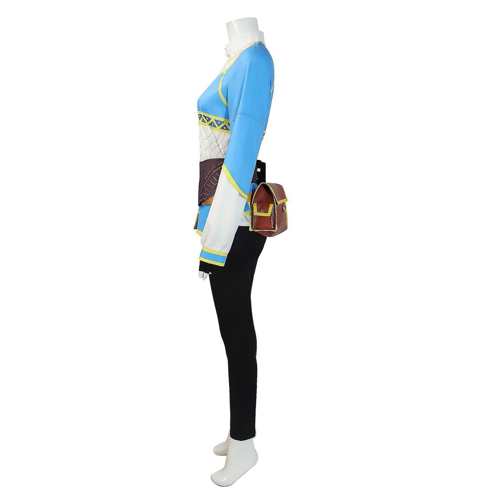 Tears of the Kingdom: Link & Zelda Cosplay Outfit - Perfect for Halloween & Performances