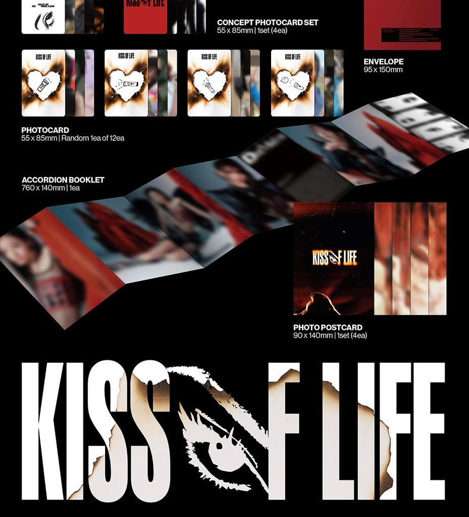 KISS OF LIFE [Who is she] 2nd Single Album (SEEK ver.)