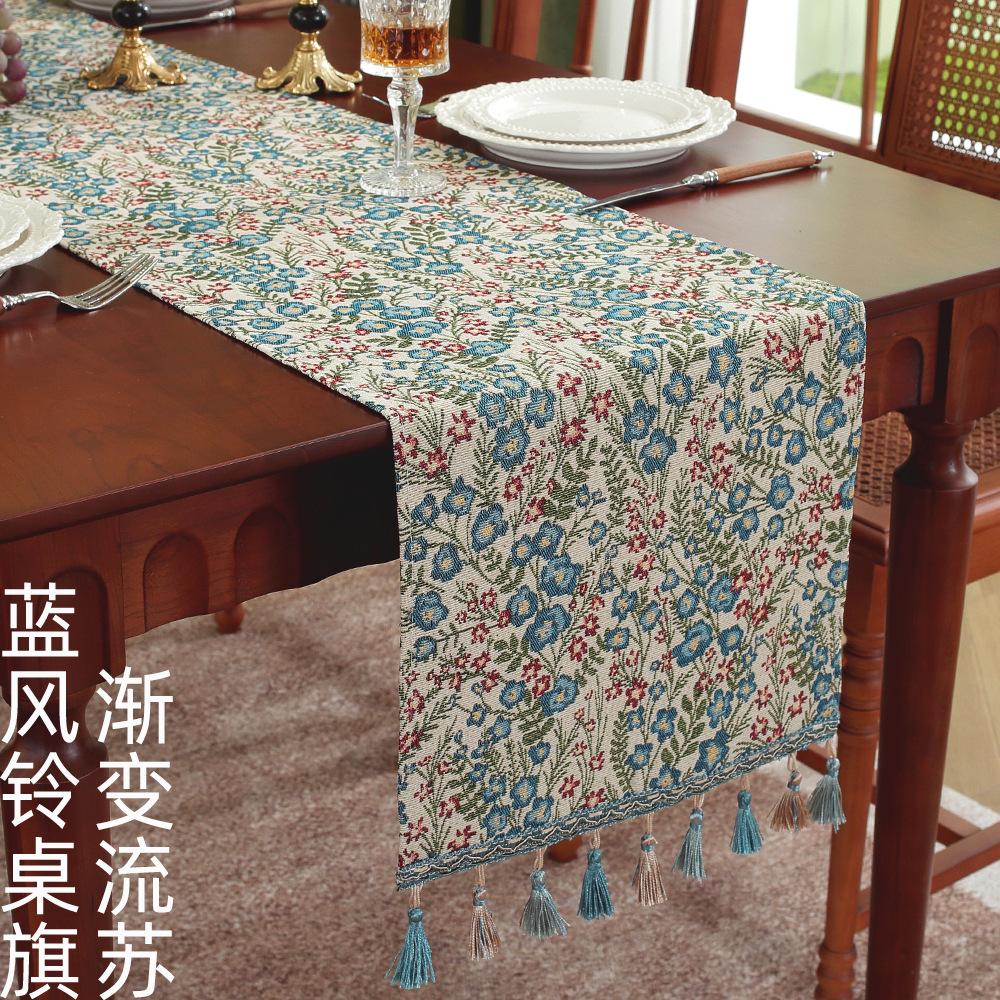 American Decorative Tablecloth Ethnic Pastoral Atmosphere Table Flag Household Tablecloth Rectangle