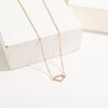 Fashion Rhinestone Heart Choker Necklace For Women Short Chain Shape Pendant Collares Necklace Ethnic Bohemian Jewelry Kolye