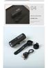 Bicycle Smart Front Light, Type-C Charged, Long Battery Life, Power Display, Large Capacity, Light-Sensitive, Ideal for Night Riding.