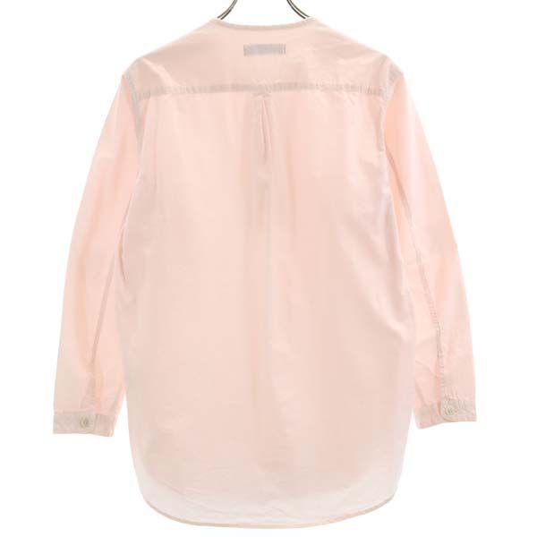 unused Johnbull Long sleeve Half zip shirt S Light pink Overdyed Pullover Men's Used