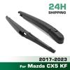 Wiper 14" Rear Wiper Blade & Arm Set Kit For Mazda CX-5 CX5 KF 2017 - 2023 Windshield Windscreen Tailgate Window Brush