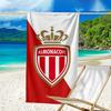 Monaco Football Club Printed Beach Towel, Super Soft Microfiber, Perfect Gift Birthday, for Pool, Beach, Travel, for Family and Friends