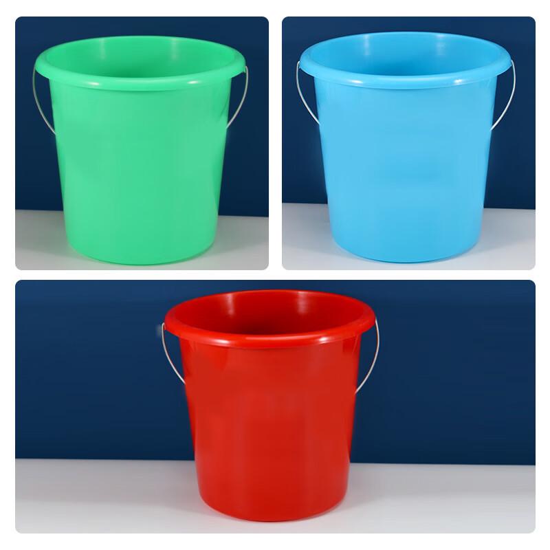 Industrial Plastic Water Bucket with Handle