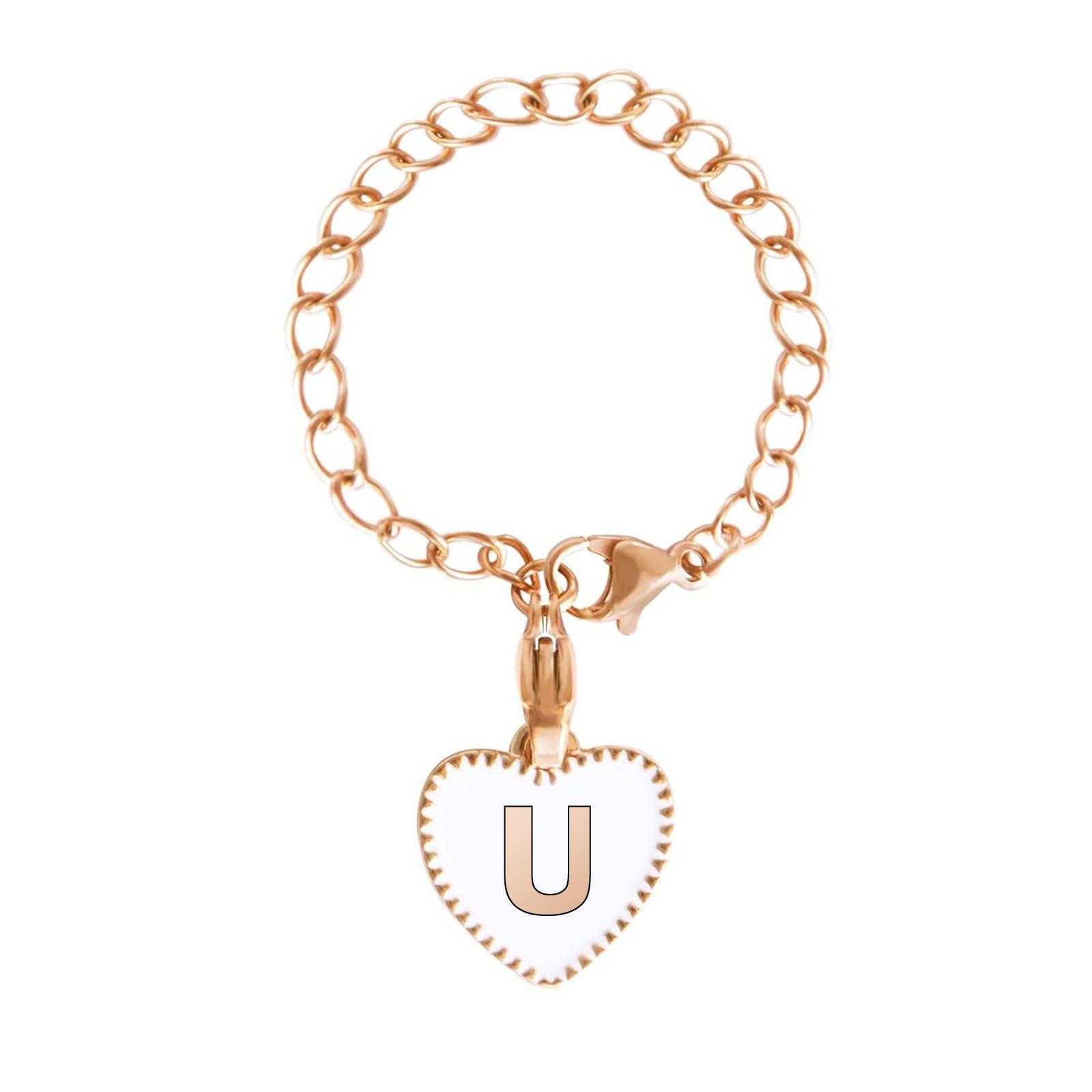 

Кружка Шарм-буква Шарм-заглавная буква Шарм для ручки кружки для воды Идентификационный декор Подвеска для ручки Аксессуары для кружки U