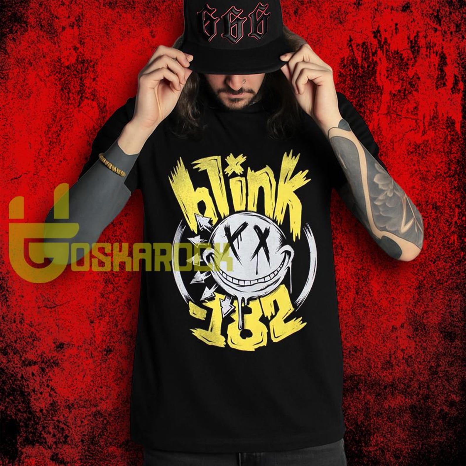 Blink-182 T shirt, 90s Retro Punk Rock Band Shirt, Music Unisex T shirt S