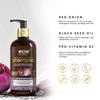 Wow Skin Science Kit de shampoing et revitalisant à l'huile de graines noires d'oignon rouge de pomme