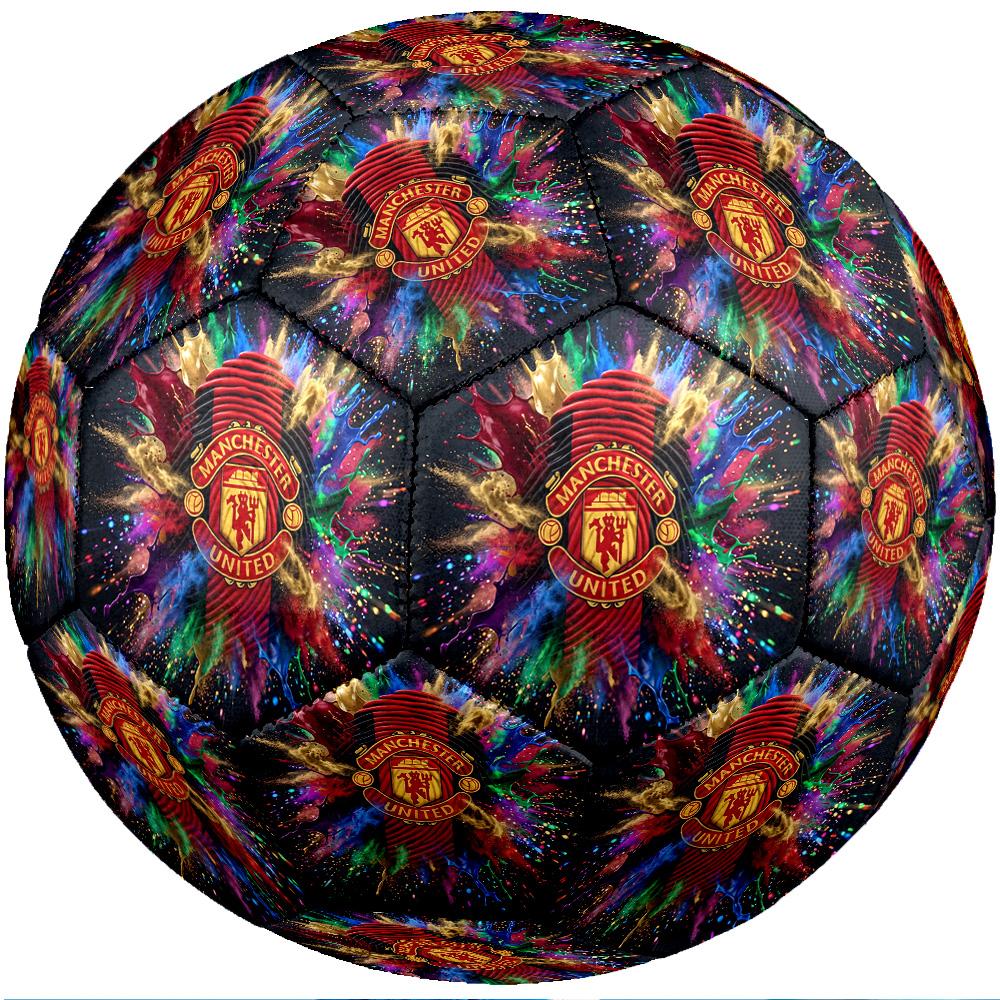 Manchester United Theme soccer ball Size 5 Soccer Ball Soft Touch Professional Training Football for Outdoor Sports