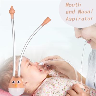Aspirador Nasal de bebé recién nacido para niños, limpiador de nariz, herramienta de succión, protección, cuidado de la salud, dispositivo de succión Nasal para boca de bebé