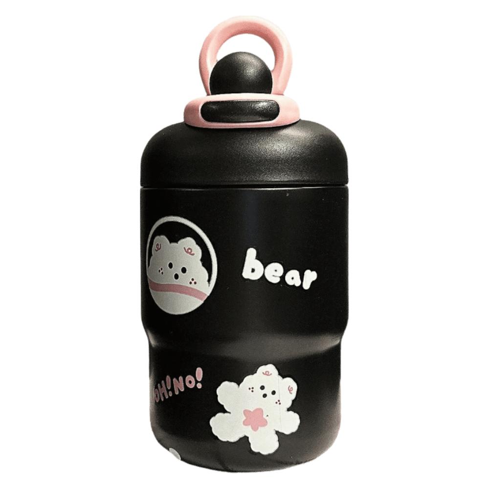 New 500ml Thermal Bottle Cartoon Stainless Steel Thermal Cup Large Capacity Good-looking Vacuum Flask 500ml