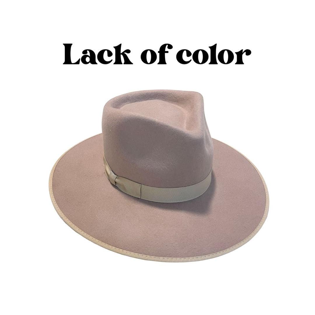 Used Lack of Color Wool Hat 57cm M Beige Good Condition