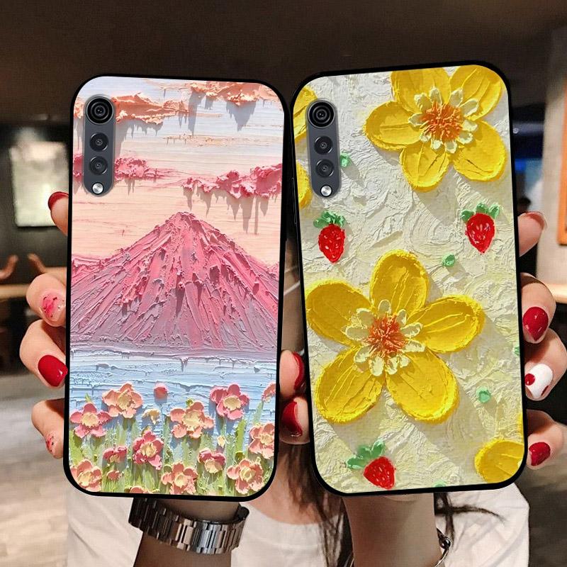 For LG Velvet Case LG Velvet 5G Cover LMG910EMW Shockproof Silicone Fashion Cartoon Soft Funda For LGVelvet 5G UW LM-G900V Coque