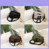 Trendy Black Canvas Crossbody Bag For Kids Stylish Fashionable Saddle Bag For Daily Use