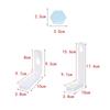 4Pcs Modern Non-slip Bed Sheet Clip Invisible Anti-run Bed Sheet Buckle Quilt Sheet Holder Quilt Fixing Tool