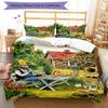 3Pcs Custom Name Pettson Findus Bedding Set Duvet Cover Closure Includes 1Duvet Cover 2Pillowcases Soft And Comfortable For All Seasons