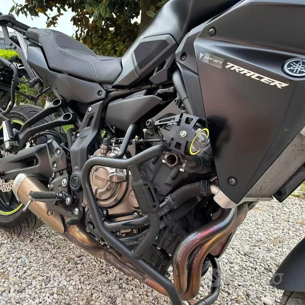 Motorcycle Engine Highway Guard Crash Bar For Yamaha MT-07 MT-07 Tracer 2016-2020 Stunt Cage Bumper Frame Protector