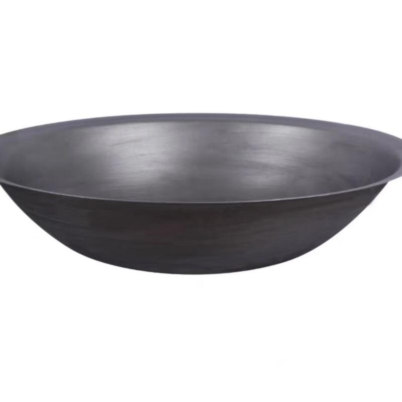 GOWKE Traditional Uncoated Cast Iron Wok