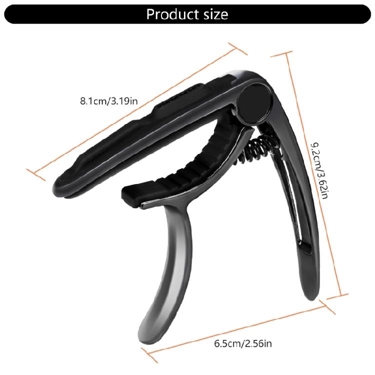Portable Metal Capo Ukulele Capo Metal Capo for Guitars and Ukuleles Offer Precisions Tunings for Every Musician's Needs