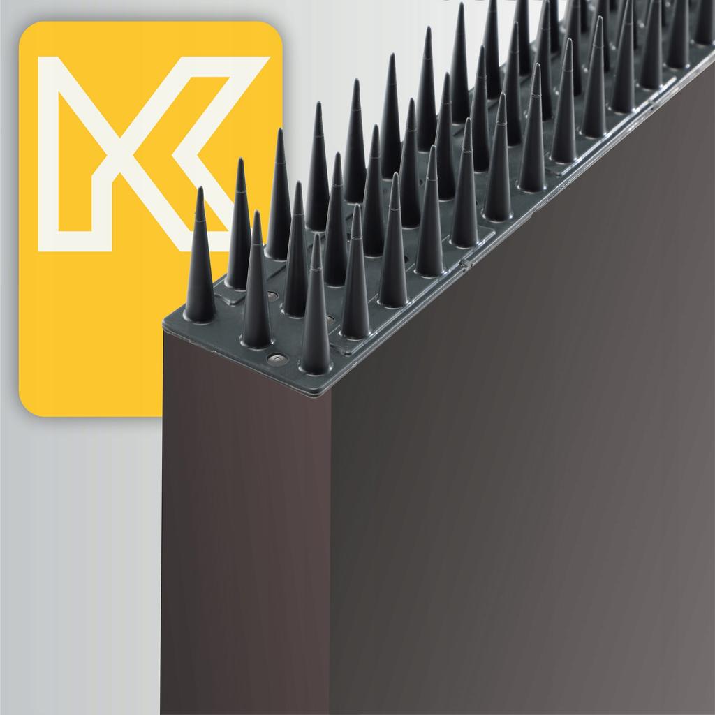 KADAX 6x Vogelspikes Taubenabwehr Vogelabwehr Dicht Hoch Stark 3,06m