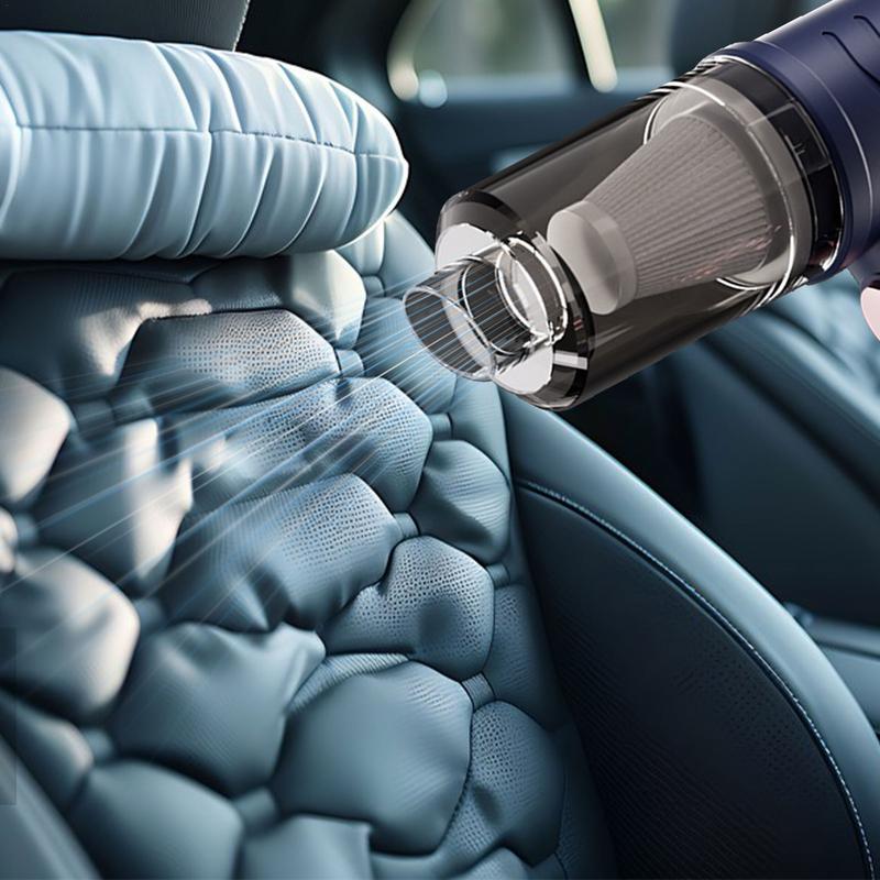 Aspirator auto 2-în-1 de mare putere, aspirator portabil de mână, aspirator portabil de curățare rapidă pentru mașină de călătorie pe desktop