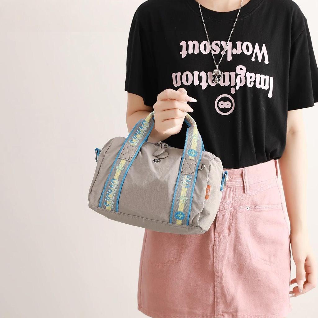 Women's Versatile Nylon Bowling Bag - Simple Crossbody & Shoulder Handbag