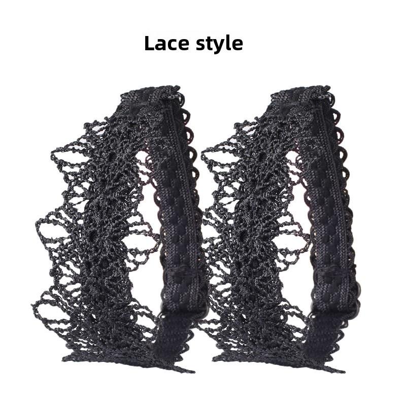 

High Heels, Sexy Lace, Lazy, Free Installation, Anti-drop Heel, Portable Fixed Shoes, No Heel Elastic Shoelaces. 120cm