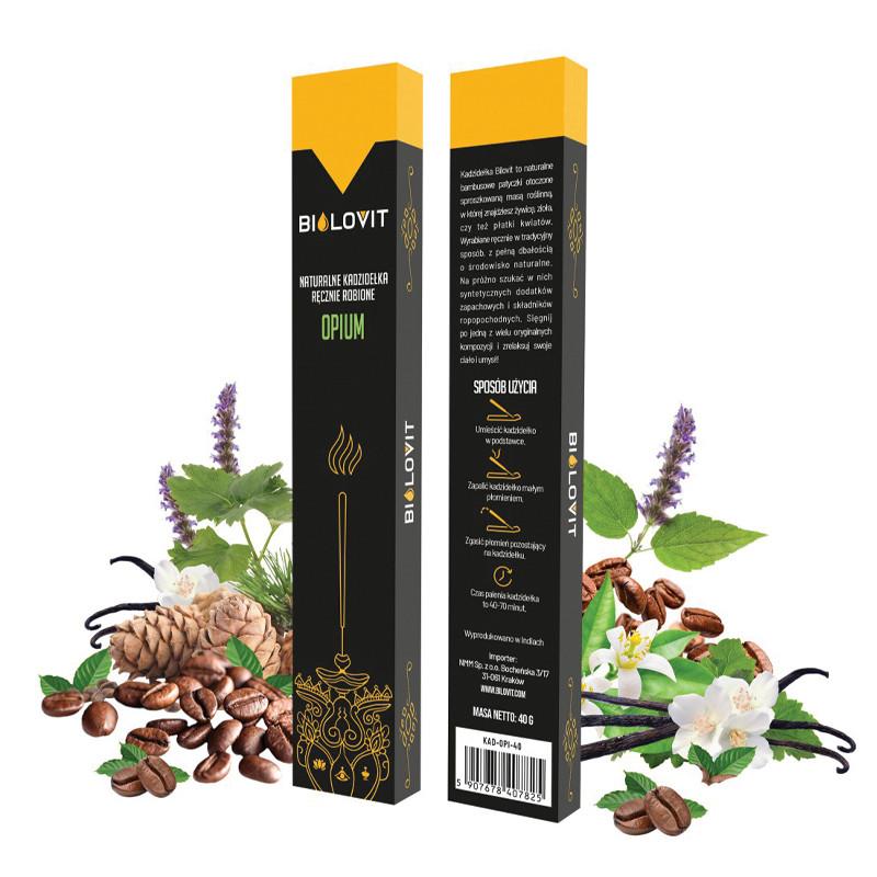 OPIUM 40 g NATURAL SCENTED INCENSES BILOVIT