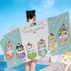 Cartoon Cute M-Mofusand Microfiber Beach Towel Absorbent Quick Dry Soft Yoga Swimming Resort Mountain Climbing Towel