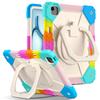 Kids Armor Case for New IPad Air M3/M2 13 Inch 2025 Case for IPad Pro 13 2024 M4 Tablet Funda 360° Rotating Shockproof Cover