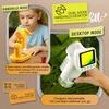 1600X Handheld Microscope 2 Inch Screen Children Magnifier Lens Mini Portable Electronic Microscopes Support Camera Photoes P02