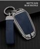 Zine Alloy Leather Car Key Case Shell Cover For Peugeot 308 408 508 2008 3008 4008 5008 Citroen C4L C6 C3-Xr Picasso Ds3 Ds4 Ds5
