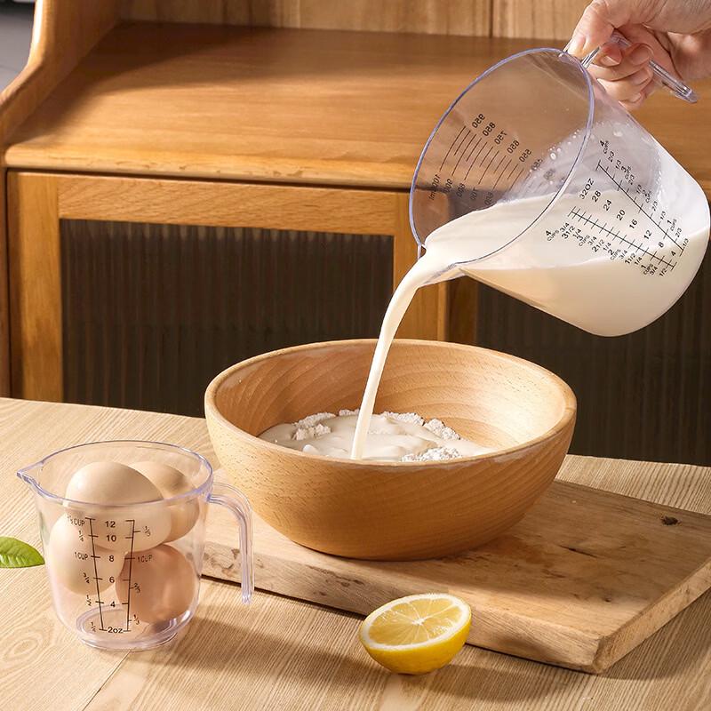Graduated PS Plastic Measuring Cup Set