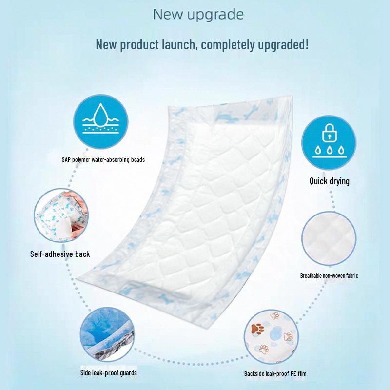Universal Pet Diaper Pads: Polite Pee Protection for Male & Female Dogs