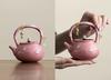 Ceramic Teapot with Handle Ball Filter Japanese Style Elegant Teapot for Women Gongfu Tea Set Home Brewing Tea Accessories