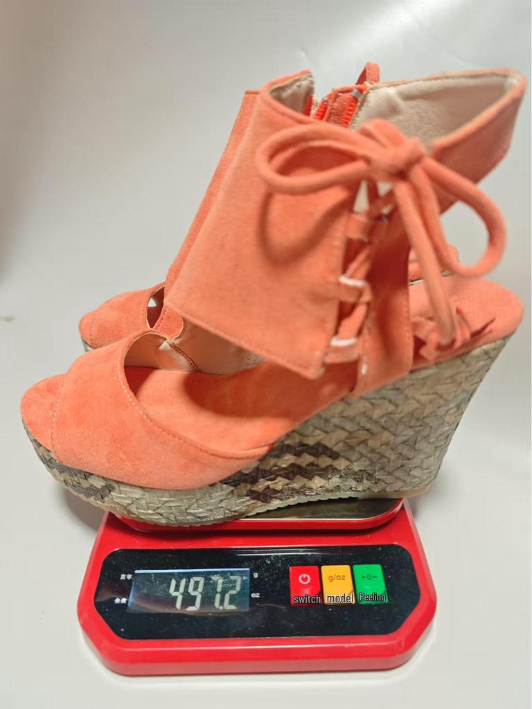 Damen Keilabsatz Sandalen mit Quasten - Sommer 2025 Fischmaul Design