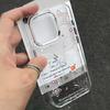 Transparente Handyhülle für iPhone 11 12 13 iPhone 13 14 15 Pro 15 16 Pro Max Samsung A15 A16 A25 A26 A55 A56 S25 S24 S22 S23 Ultra S25 Edge