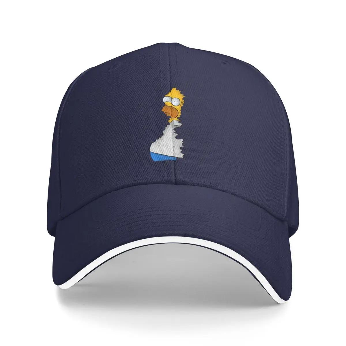 

Baseball Caps Homer In The Bushes Simpsons Vintage (2) Graphic Men Women Sport Summer Caps One Size