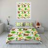 Lucky Rainbow Clover Bedding Set Bedding Duvet Cover Set Duvet Cover Pillowcases (1 * Duvet Cover 2 * Pillowcases, without duvet insert)
