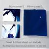 Custom 3pcs Moonlit Shadow House Bedding Sets For All Sizes New 249D Printed Bed Cover Comforter Duvet Cover Pillowcase Bedroom Decoration