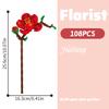 Romantic Eternal Block Flower Bundle Children's Assembly Puzzle Toys Nature Flower Bundle Girl Gifts Festival Gift Toys