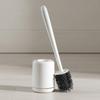 Silicone Toilet Brush Nordic Design Soft Bristle Toilet Brush Bathroom Cleaning Water-Resistant Effortless To Clean