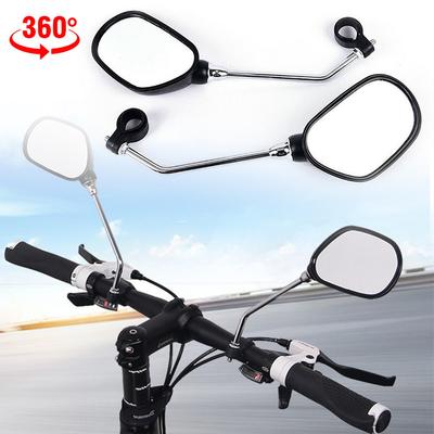 1pair Cycling Bike Bicycle Rear Back View Mirror Handlebar Flexible Rearview-New