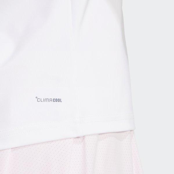adidas Women S Stretchy Club 3 Line tenniS Shirt With Climacool Technology