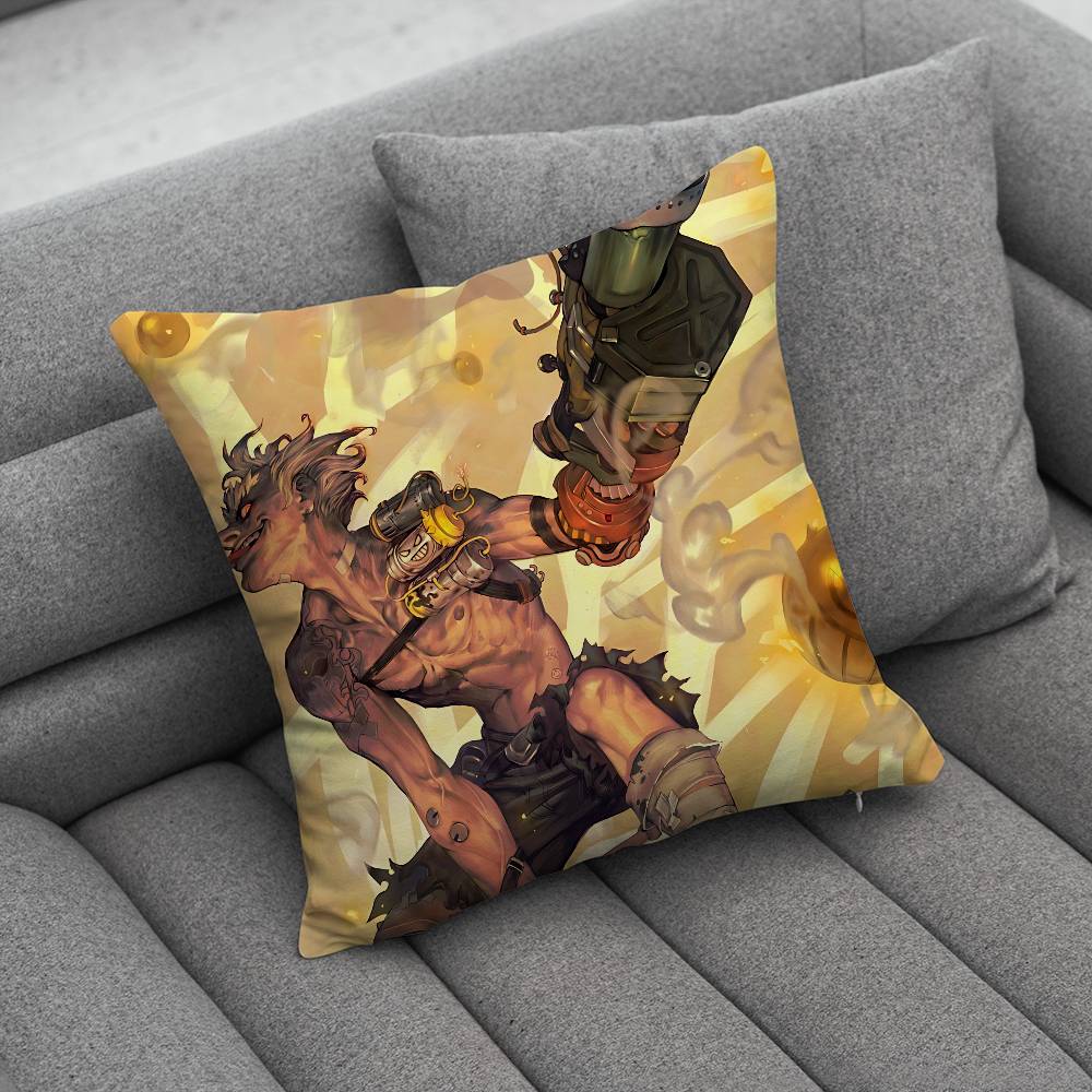 Pop Game OOverwatchS Pillow Case Pillowcase Home Sofa Cushions Car Cushions Pillowcover Office Pillowshell Pillow