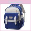 Lightweight Student Unisex Backpack With Large Capacity And Letter Decoration