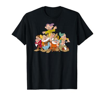 Disney Snow White and the Seven Dwarfs Group Fan T-Shirt