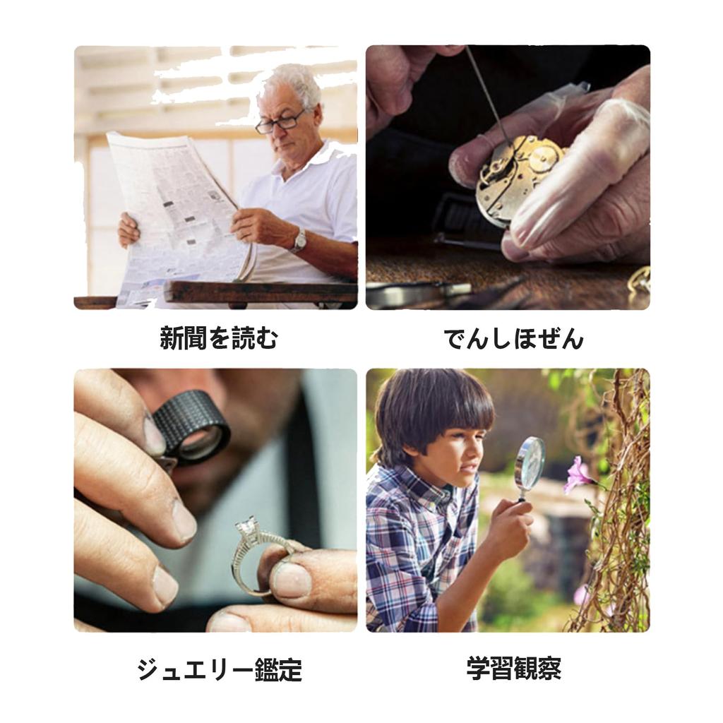 DIFEIUKI Reading 3x with LED Page Magnifying for Reading Low Gift Magnifier, Magnification, Light, Magnifier, Sheet, Portable, Newspapers, Maps,